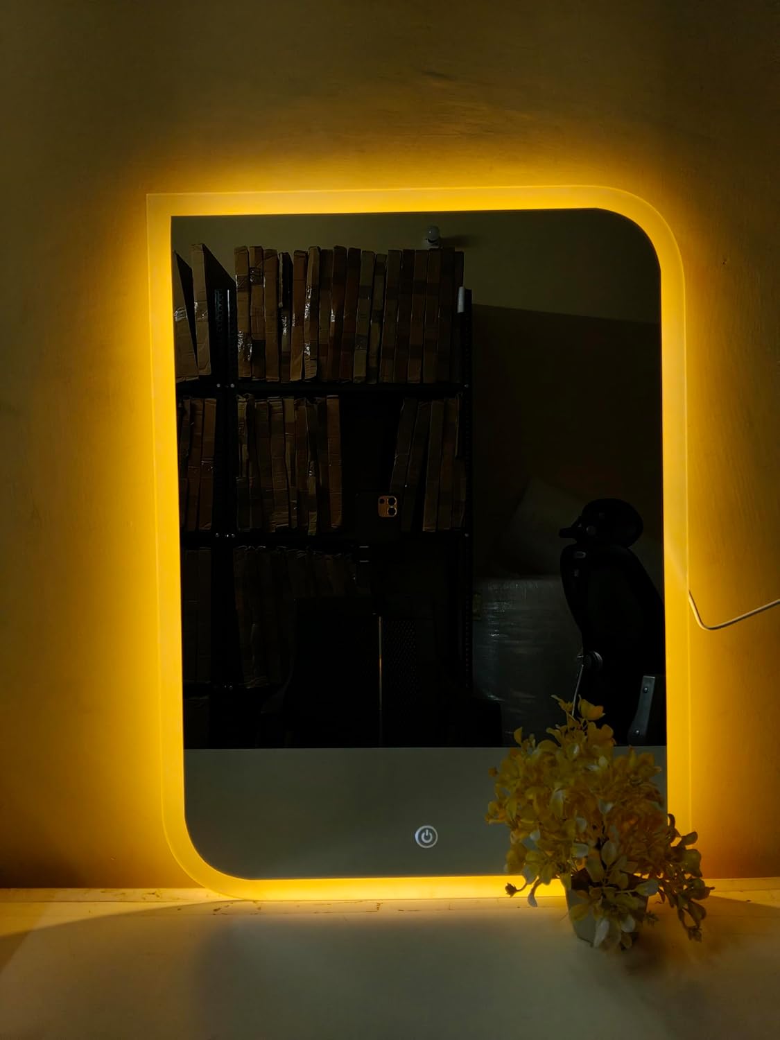 Sunsyze Modern Led Mirror for Bathroom & Bedroom, Styles Mirror with Light - Image 7