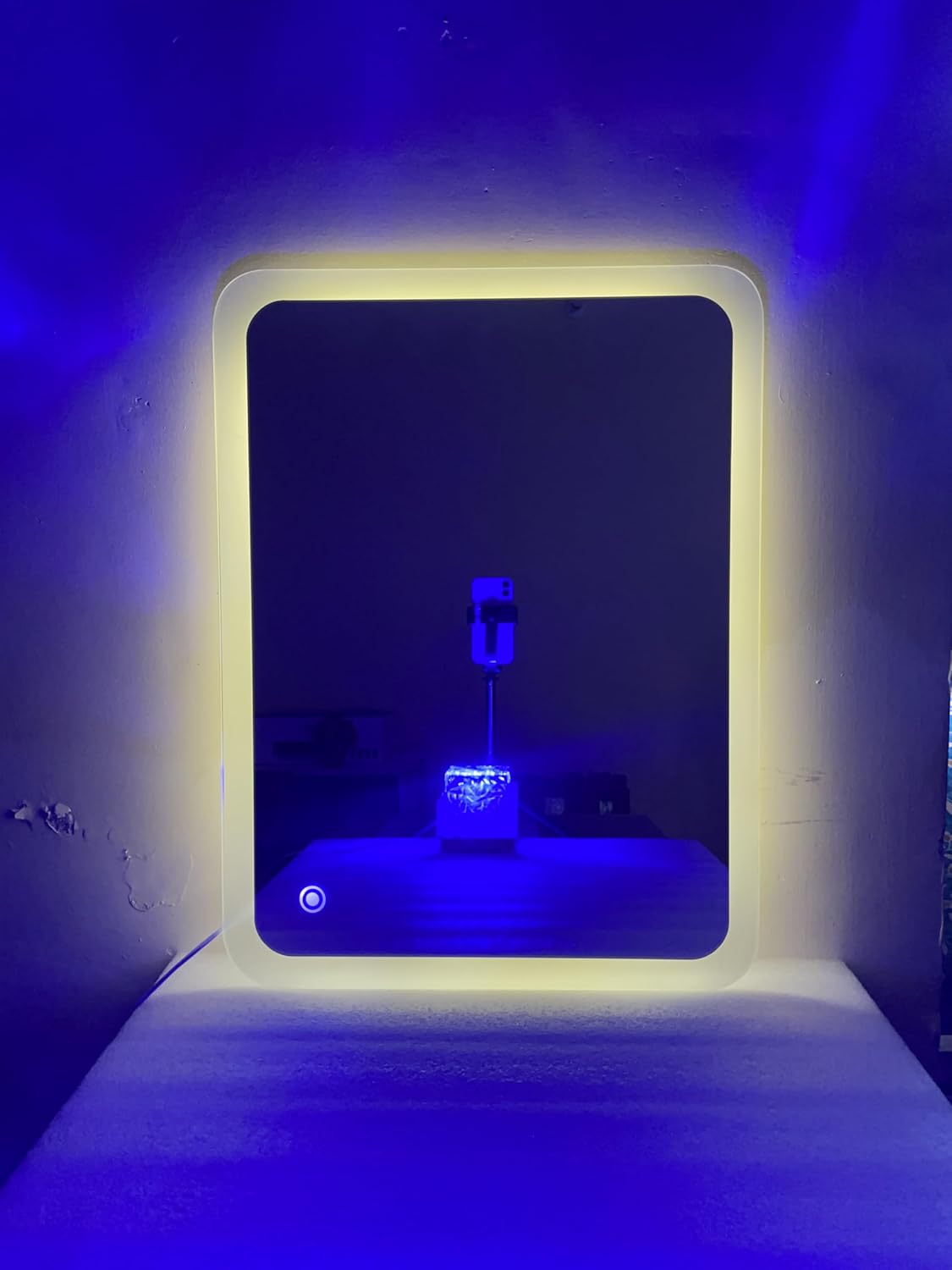 Sunsyze Modern Led Mirror for Bathroom & Bedroom, Styles Mirror with Light - Image 7